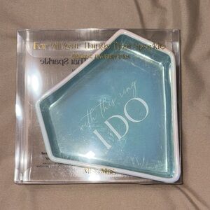 Ceramic Jewelry Dish "I DO"